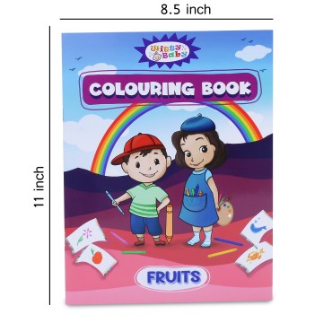 JUMBO A4 SIZE 16 Pages Each Colouring Books (Set of 4) For Kids 2 to 7 Years