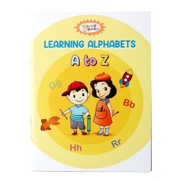 JUMBO A4 Size ABC Learning Book for Kids For Kids 2 to 6 Years  